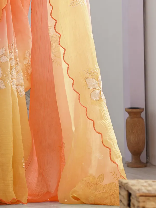 Gold_Crush_Silk_Saree_with_Floral_Embroidery_Work_and_Scalloped_Border