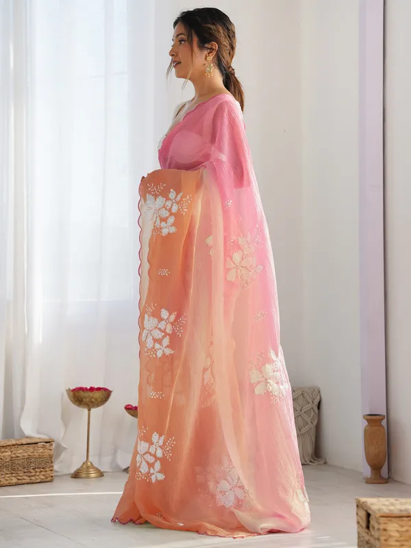 Gold_Crush_Silk_Saree_with_Floral_Embroidery_Work_and_Scalloped_Border