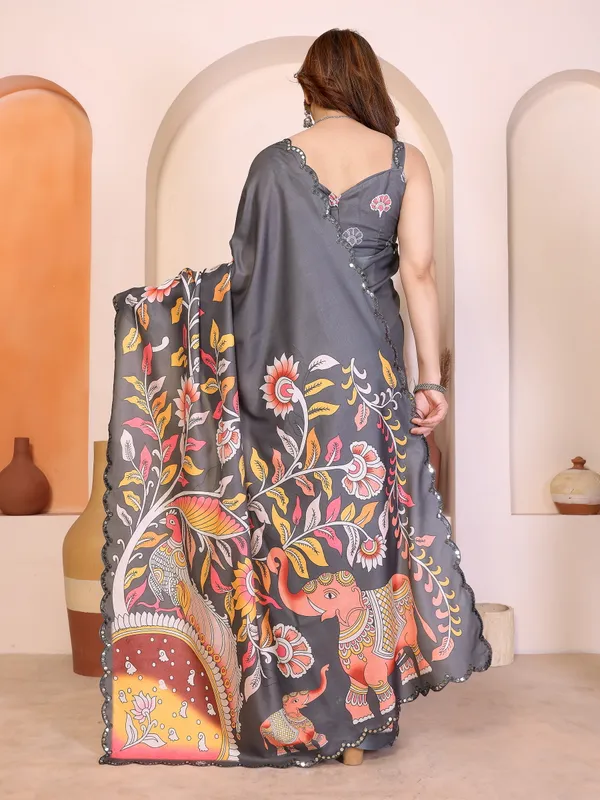 Kalamkari_Digital_Printed_Manipuri_Silk_Saree_with_Mirror_Work_Border