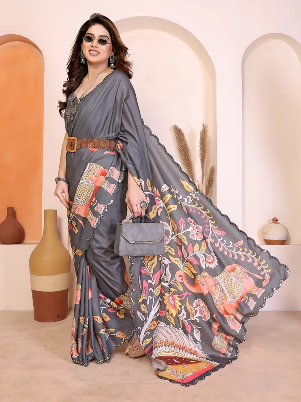 Kalamkari_Digital_Printed_Manipuri_Silk_Saree_with_Mirror_Work_Border