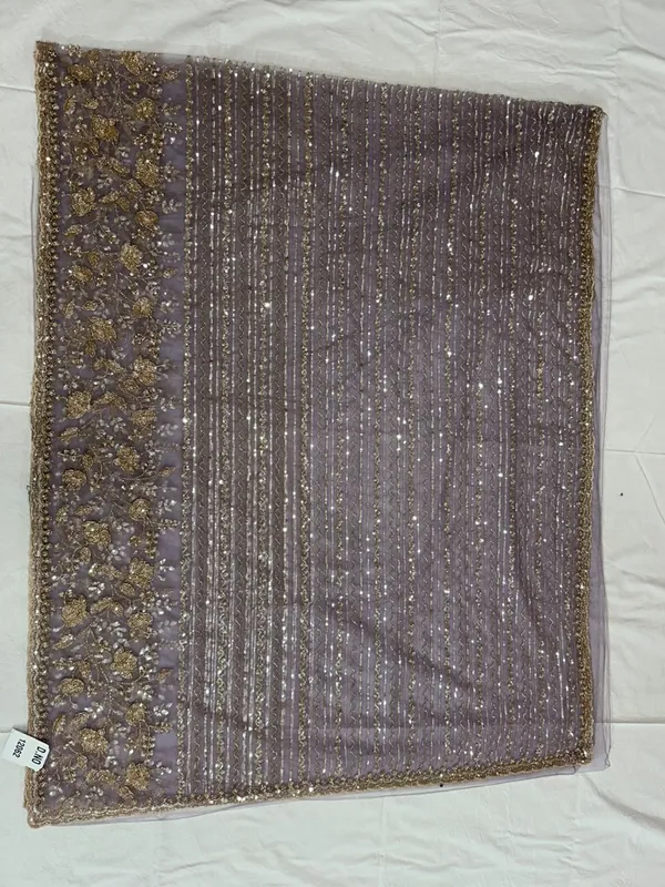 Grey_Net_Traditional_Saree_For_Women