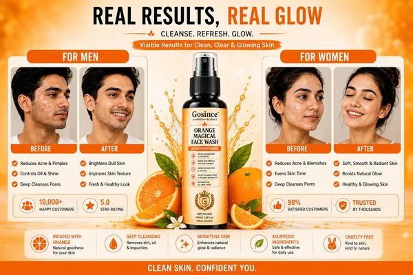 Gosince_Orange_Magical__|_Extract_Infused_Daily_Face_Cleanser_for_Men_&_Women_Face_Wash_(200_ml)