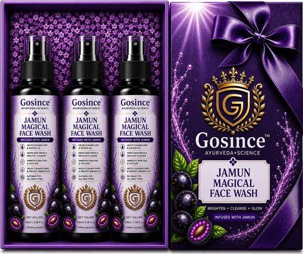 Gosince_Ayurveda_+_Science_Jamun_Magic__|_Brightening,Oil_Control&Healthy_Glow_Face_Wash_(300_ml)