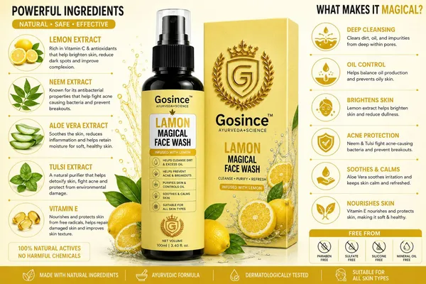 Gosince_Bright_Skin_Lemon_|Deep_Clean_|_Refreshing_Face_Cleanser_Face_Wash_(300_ml)
