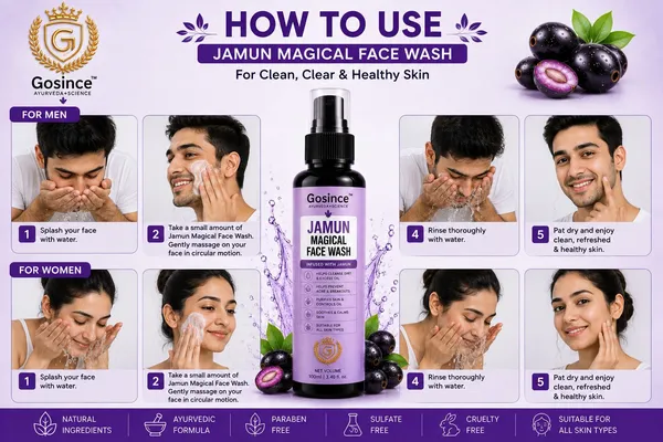 Gosince_Jamun_Extract__|_Oil_Control_Daily_Cleanser_Face_Wash_(200_ml)