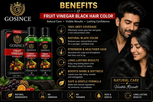 Gosince_Fruit_Vinegar_Black_Hair_Color,_Nourishing_Hair_Care,_Smooth_Hair_Care_,_BLACK_()