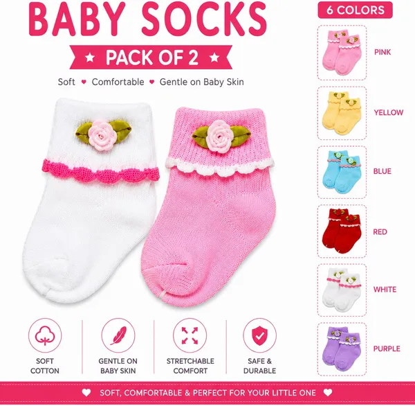 Suntara_Baby_Boys_&_Baby_Girls_Floral_Print_Ankle_Length_(Pack_of_2)