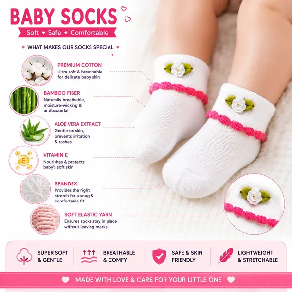 Suntara_Baby_Boys_&_Baby_Girls_Floral_Print_Ankle_Length_(Pack_of_4)