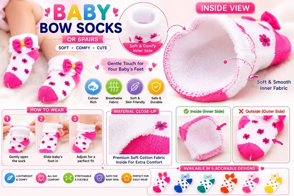 Suntara_Baby_Boys_&_Baby_Girls_Floral_Print_Ankle_Length_(Pack_of_6)