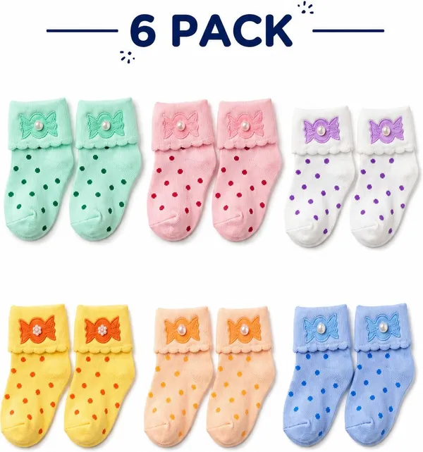 Suntara_Baby_Boys_&_Baby_Girls_Floral_Print_Ankle_Length_(Pack_of_6)