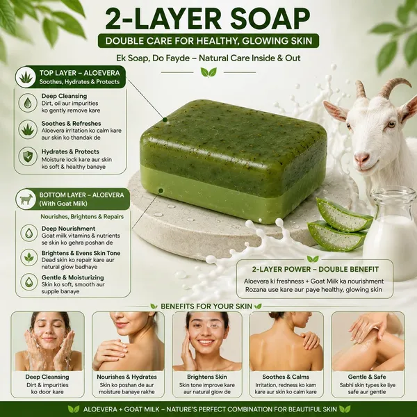 Gosince_Natural_Aloe_Vera_&_Goat_Milk_–_Deep_Clean_+_Moisturizing_for_Soft&Healthy_Skin_(4_x_100_g)
