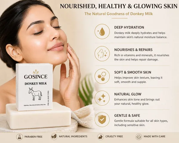 Gosince_Donkey_Milk_Soap_|_Deep_Hydration_&_Skin_Brightening_|Face_&_Body_Soap_|All_Skin_(4_x_100_g)
