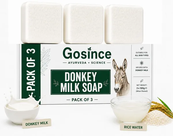 Gosince_Ayurveda_+_Science_Donkey_Milk_&_Rice_Water_Soap_|_All_Skin_Types_(3_x_100_g)