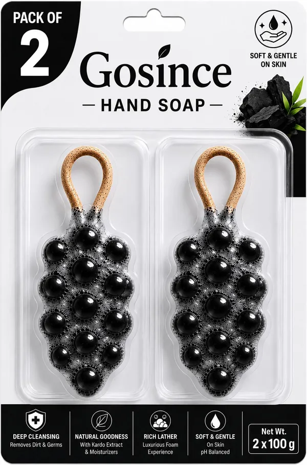 Gosince_Activated_Charcoal_Handmade_Soap_|_Skin_Purifying_Face_&_Body_Soap_(2_x_102_g)