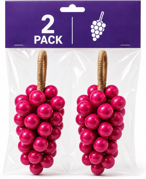 Gosince_Rose_Pink_Decorative_Grape_Soap_(2_x_100.5_g)