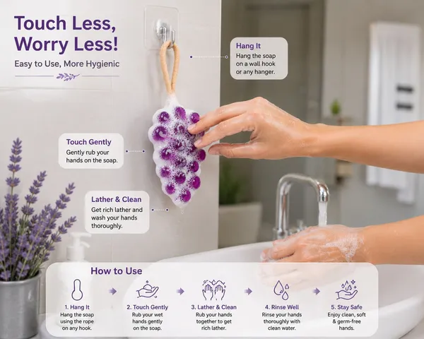 Gosince_Purple_Grape_Bunch_Decorative_Soap_(2_x_100_g)