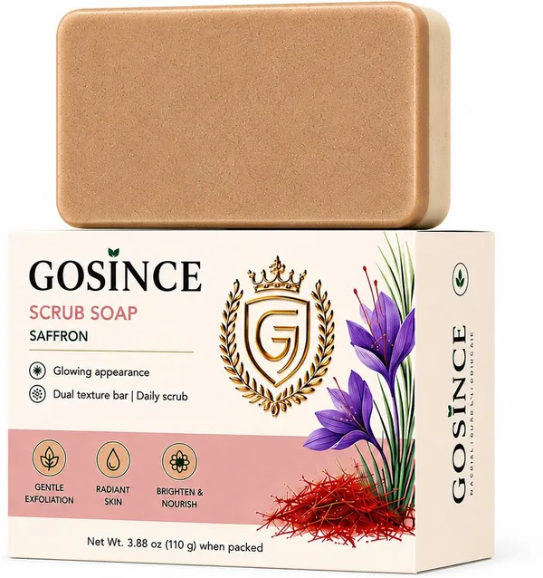 Gosince_sandalwood_&_saffron_Soap_–_Gentle_Scrub_Soap_for_Clear_&_Healthy_Skin_(59_g)