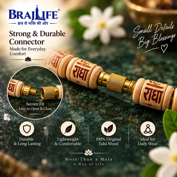 Radha_Name_Tulsi_Kanthi_Mala_(Big_Beads)_–_Single_Round,_8_mm,_Daily_Bhakti