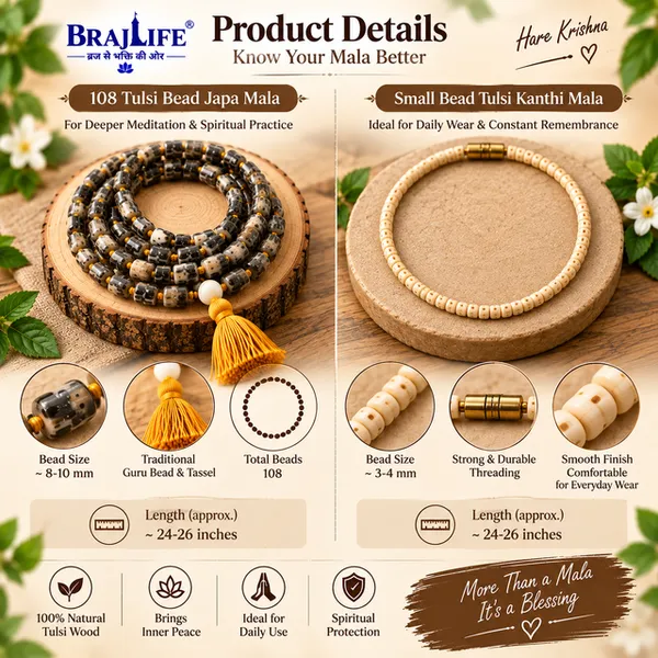 Tulsi_Combo_–_Small_Bead_Tulsi_Kanthi_Mala_&_108_Tulsi_Bead_Japa_Mala