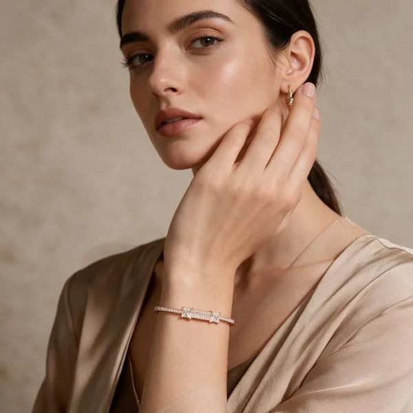 Rose_Gold_Alloy_Bracelet_For_Women