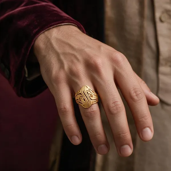 Gold_Alloy_Ring_For_Women