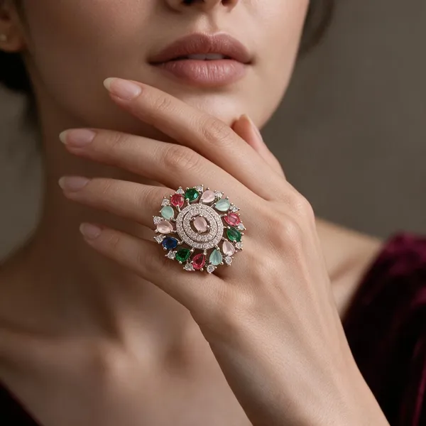 Silver_Alloy_Ring_For_Women