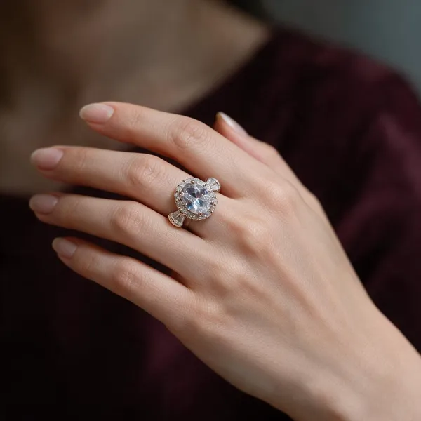 Silver_Alloy_Ring_For_Women