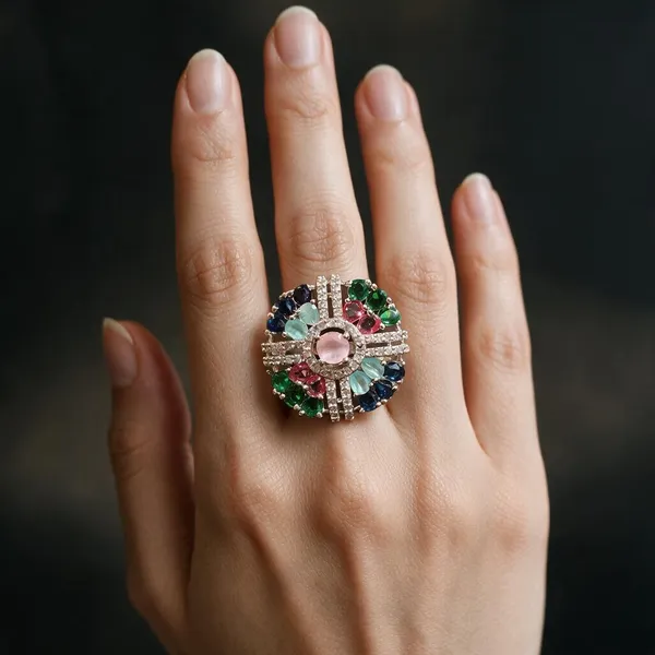 Silver_Alloy_Ring_For_Women