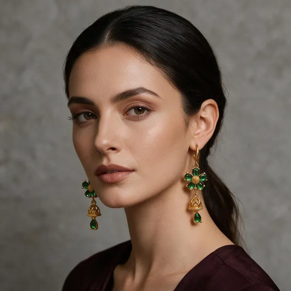 Gold_Alloy_Earring_For_Women