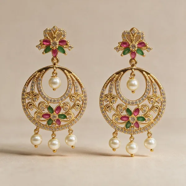 Gold_Alloy_Earring_For_Women