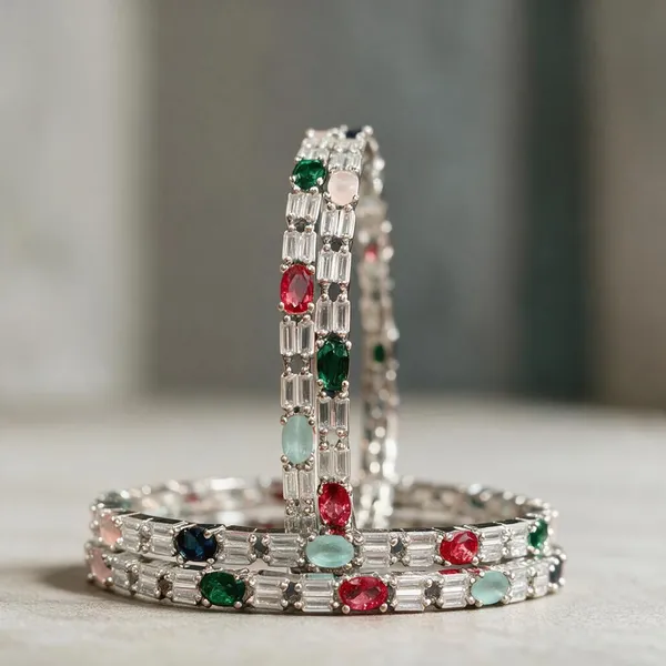 Silver_Alloy_Bangle_For_Women