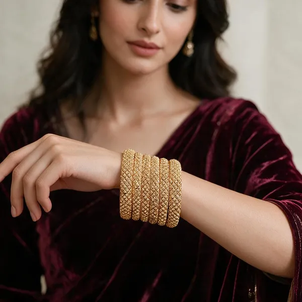 Gold_Alloy_Bangle_For_Women