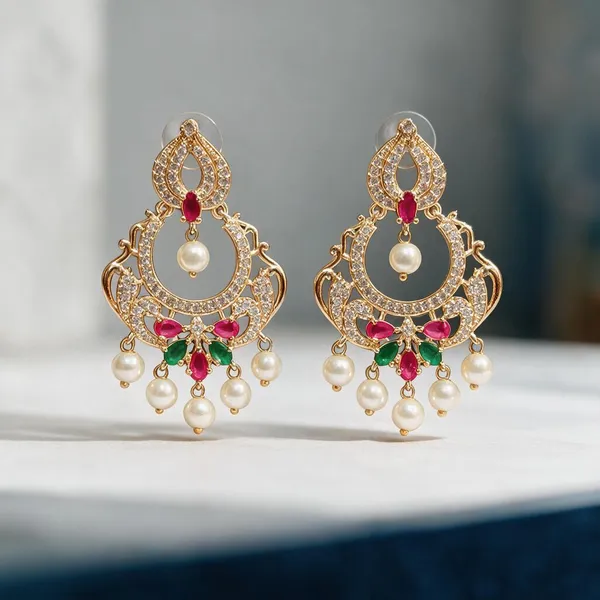 Gold_Alloy_Earring_For_Women