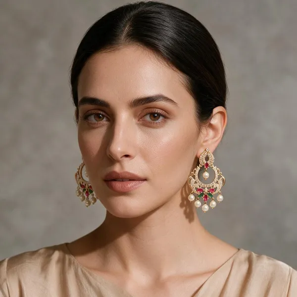Gold_Alloy_Earring_For_Women