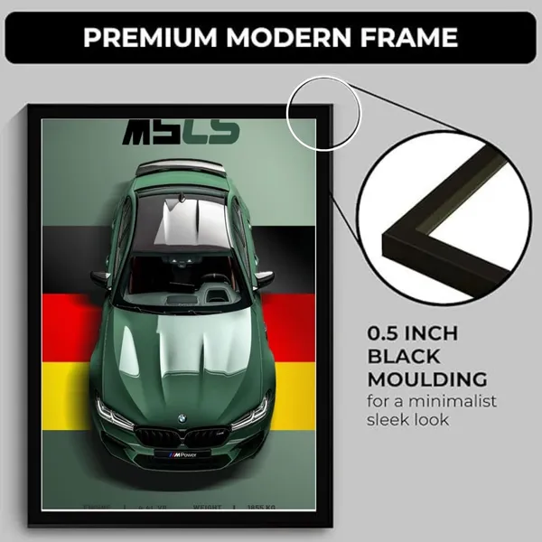 Engineered_Wood_Modern_Mclaren_Senna_Supercar_Framed_Wall_Poster