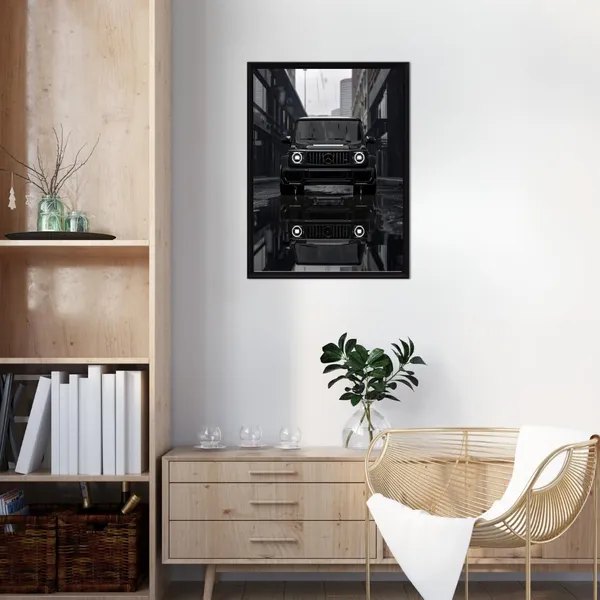 Mdf_Modern_G-Wagon_Mercedes-Benz_Luxury_Black_Wall_Frame_Set_Of_3
