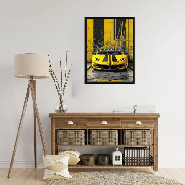 Mdf_Modern_Supercar_Bmw_Lamborghini_Amg_Wall_Poster_Set_Of_3