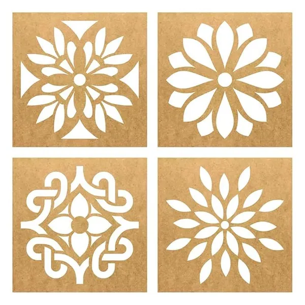 Reusable_Plastic_Indian_Motif_Rangoli_Stencil_Set_Of_4