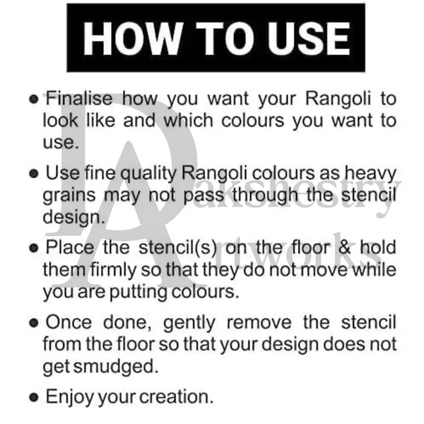 Reusable_Festive_Peacock_Rangoli_Stencil_Base