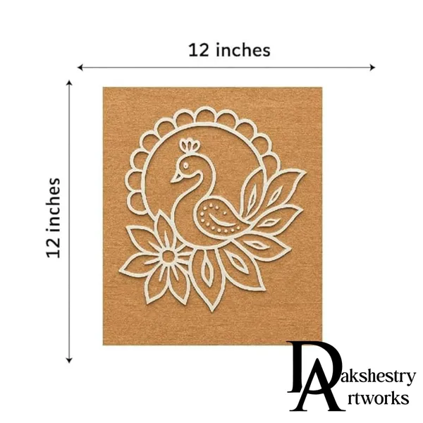 Reusable_Festive_Peacock_Rangoli_Stencil_Base