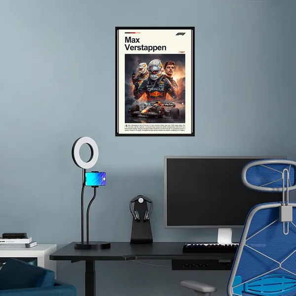 Engineered_Wood_Formula_Racing_Driver_Framed_Wall_Poster