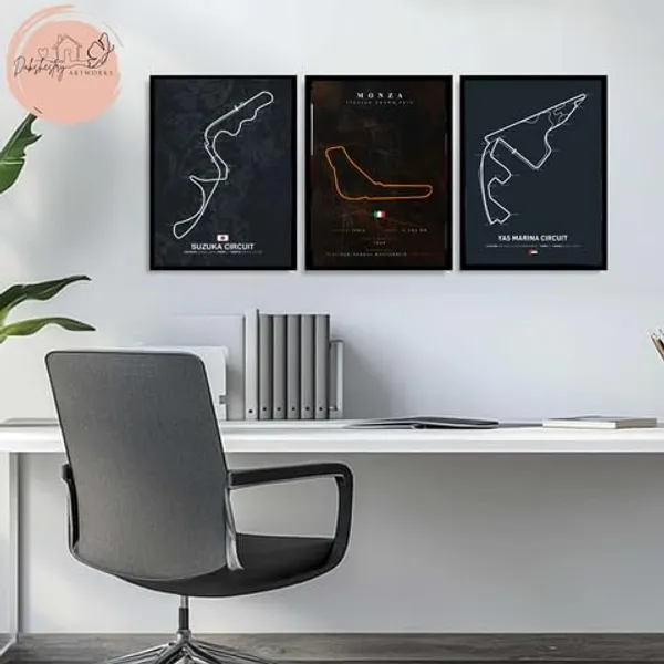Mdf_Modern_F1_Racing_Champion_Multicolor_Wall_Poster