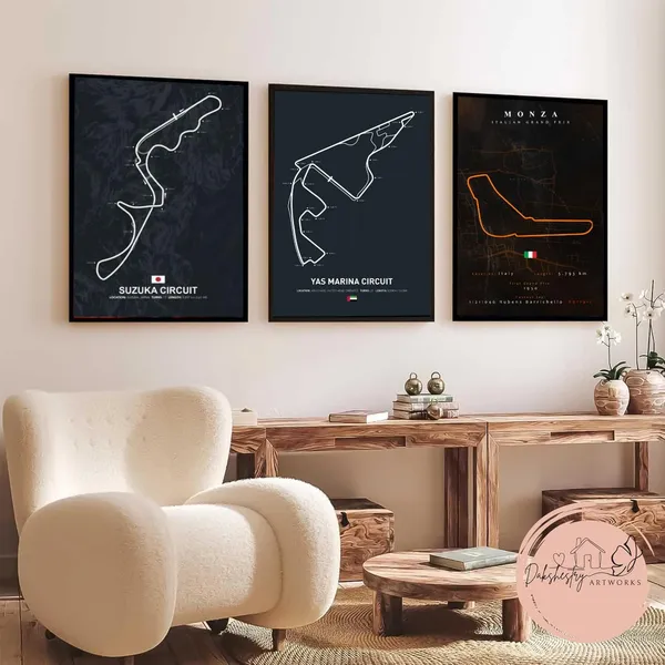 Mdf_Modern_F1_Racing_Champion_Multicolor_Wall_Poster