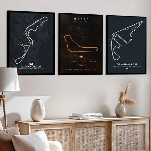 Mdf_Modern_F1_Racing_Champion_Multicolor_Wall_Poster