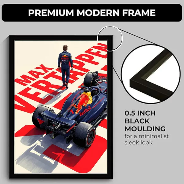Engineered_Wood_Modern_Formula_Racing_Champion_Wall_Frame