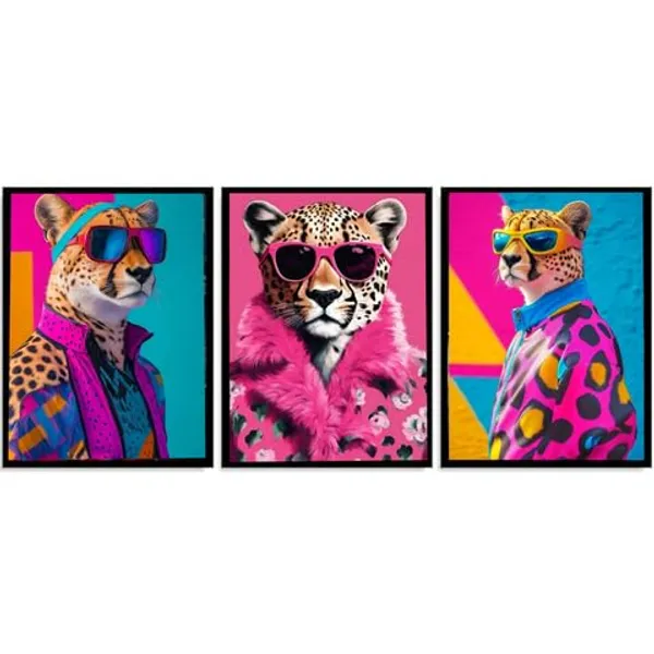 Engineered_Wood_Pop_Art_Fashion_Leopard_Wall_Art_Print