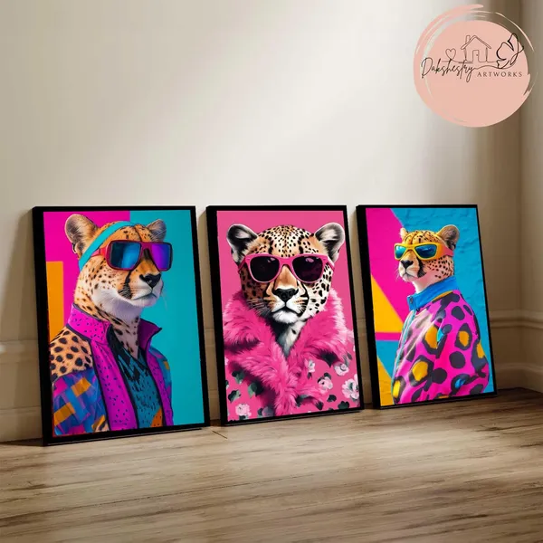 Engineered_Wood_Pop_Art_Fashion_Leopard_Wall_Art_Print