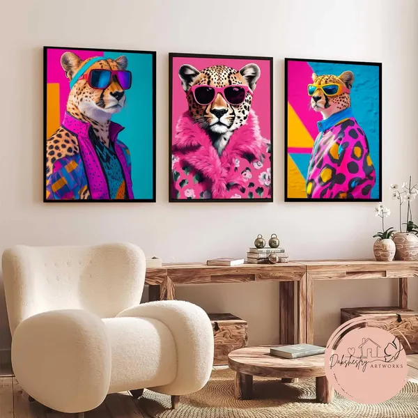 Engineered_Wood_Pop_Art_Fashion_Leopard_Wall_Art_Print
