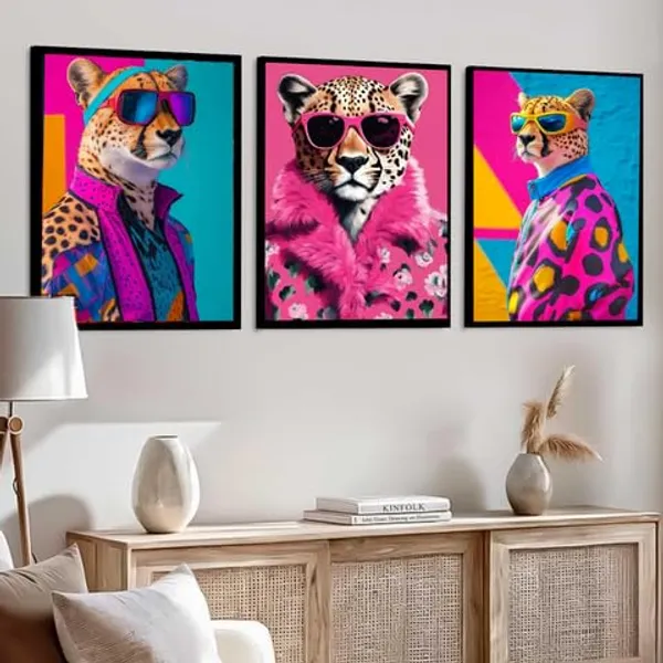Engineered_Wood_Pop_Art_Fashion_Leopard_Wall_Art_Print