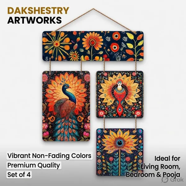 Engineered_Wood_Decorative_Peacock_Print_Wall_Art